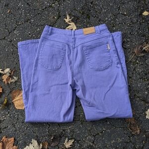 Coldwater Creek High Waist Purple Jeans